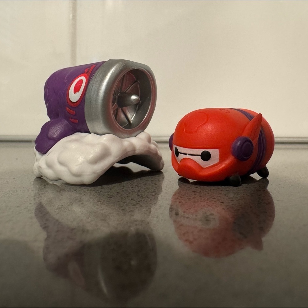 Baymax, Disney Tsum Tsum, approx just over 1 1/2 inches